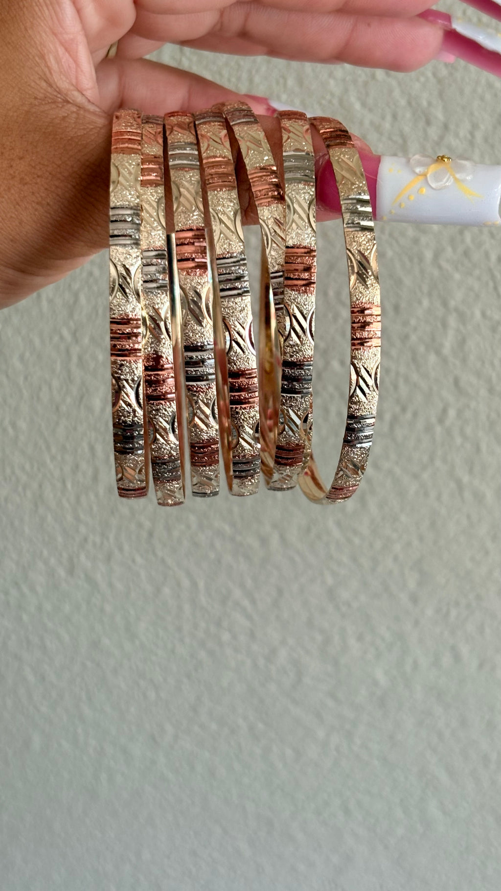 TRI COLOR BANGLES