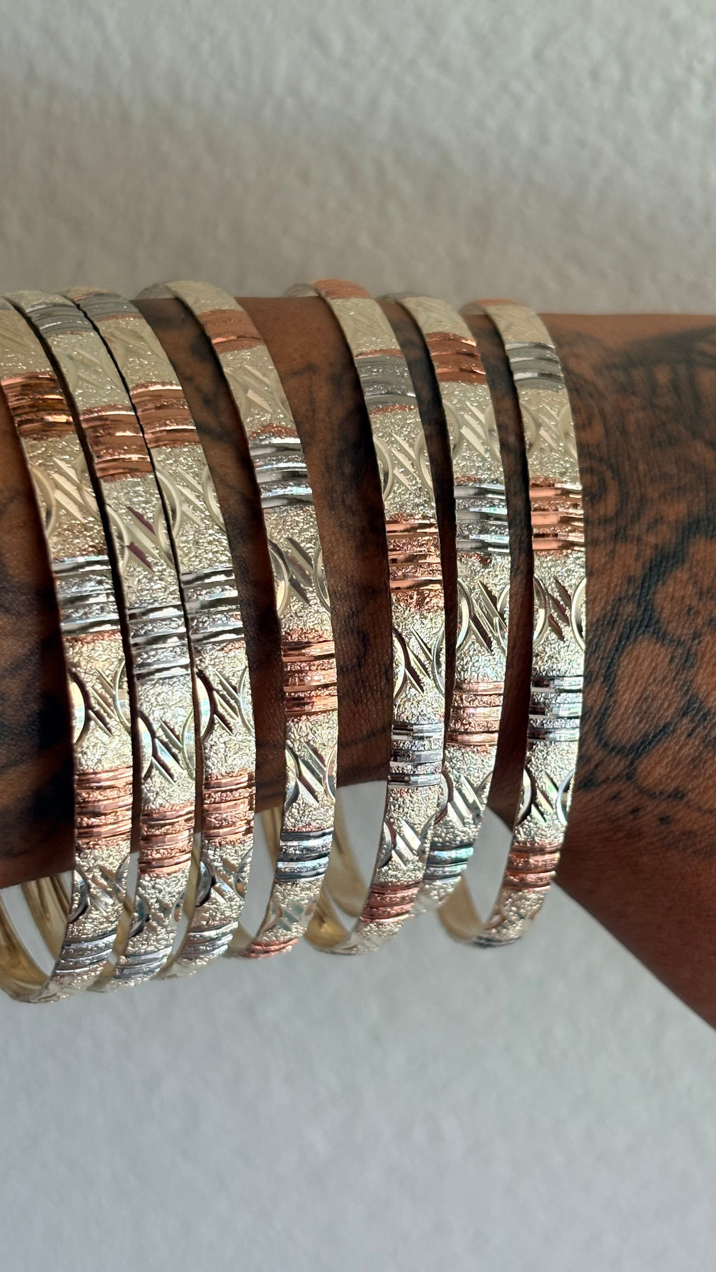 TRI COLOR BANGLES
