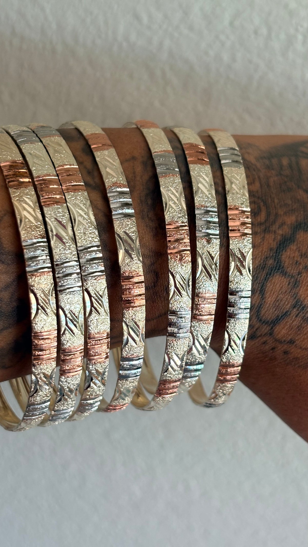 TRI COLOR BANGLES